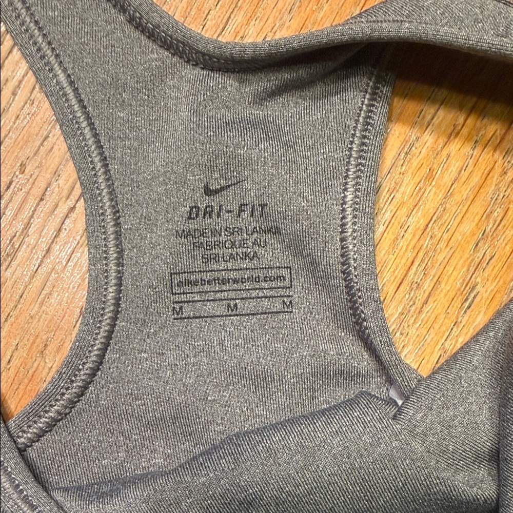 Nike Women's Gray Sports Bra - Picture 3 of 4